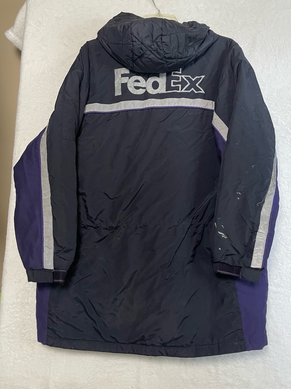 FedEx Men’s Black & Purple Performance Delivery Jacket 2X